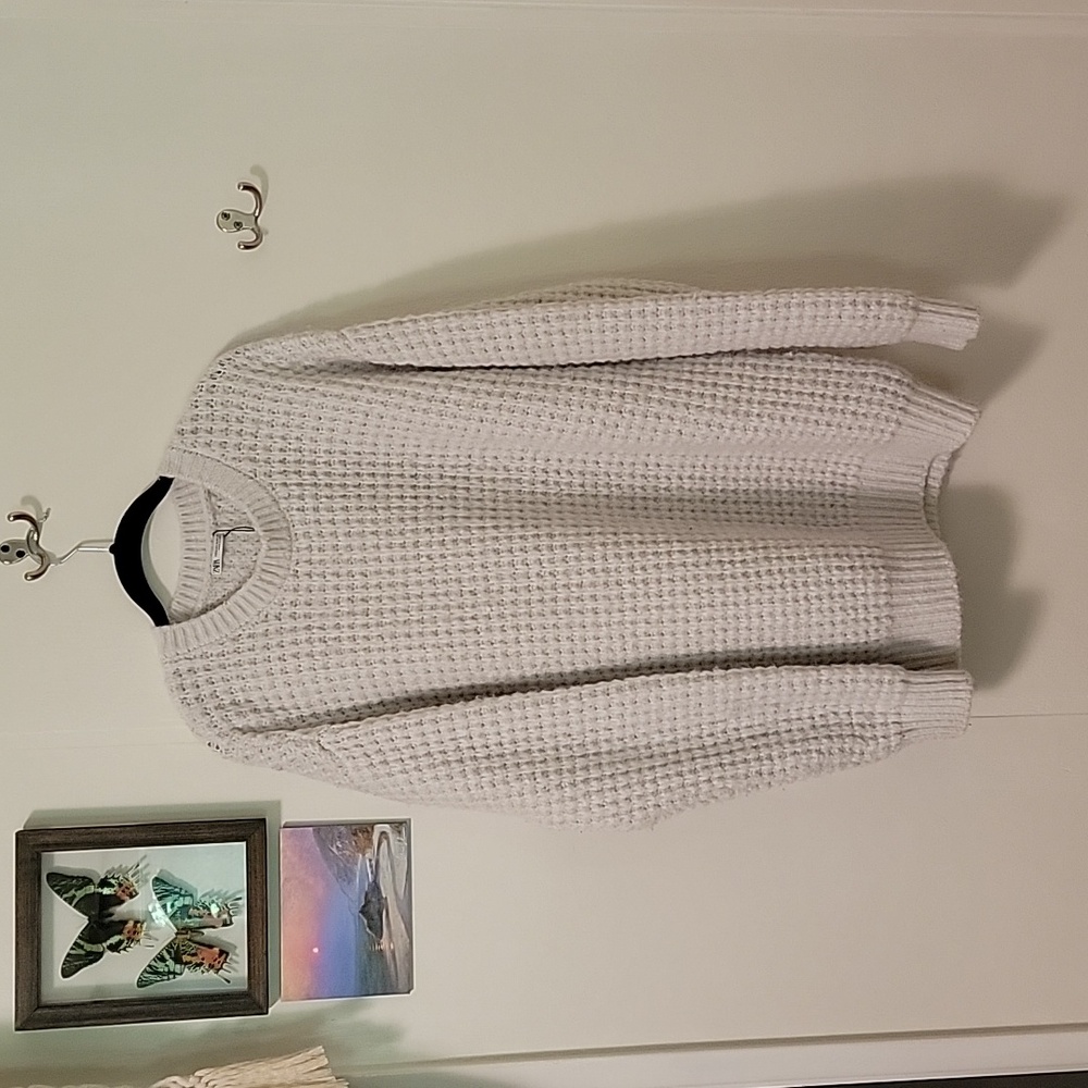 Zara knit sweater size xl.